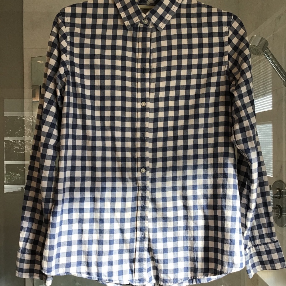 Banana Republic Soft-Wash Plaid Shirt